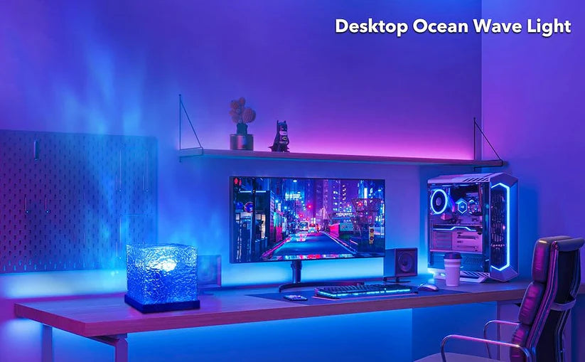 Ocean Wave LED Table Lamp