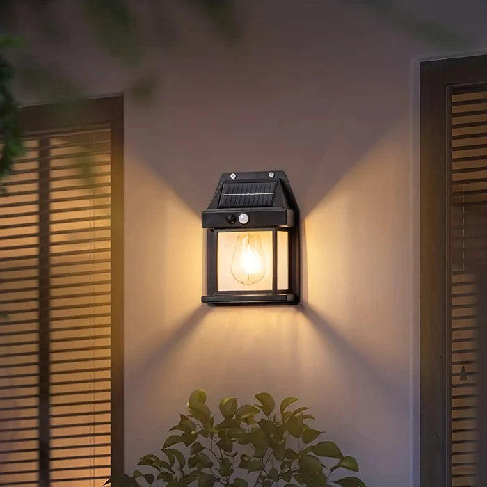 Outdoor Solar Power Wall Lamp