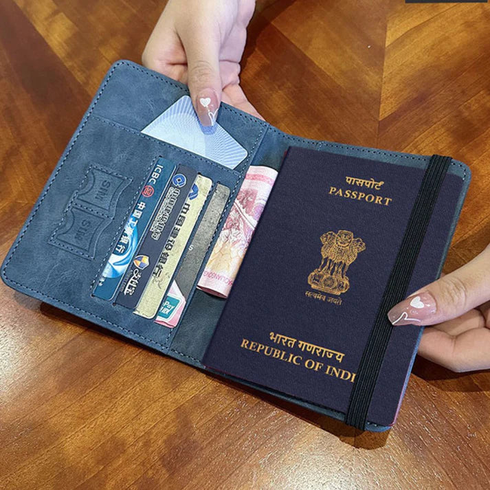 Travel Passport Protector Cover