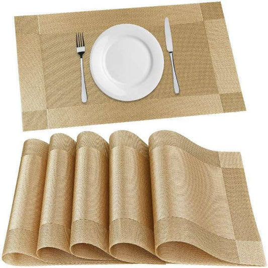 Dining Table Heat Resistant Placemats