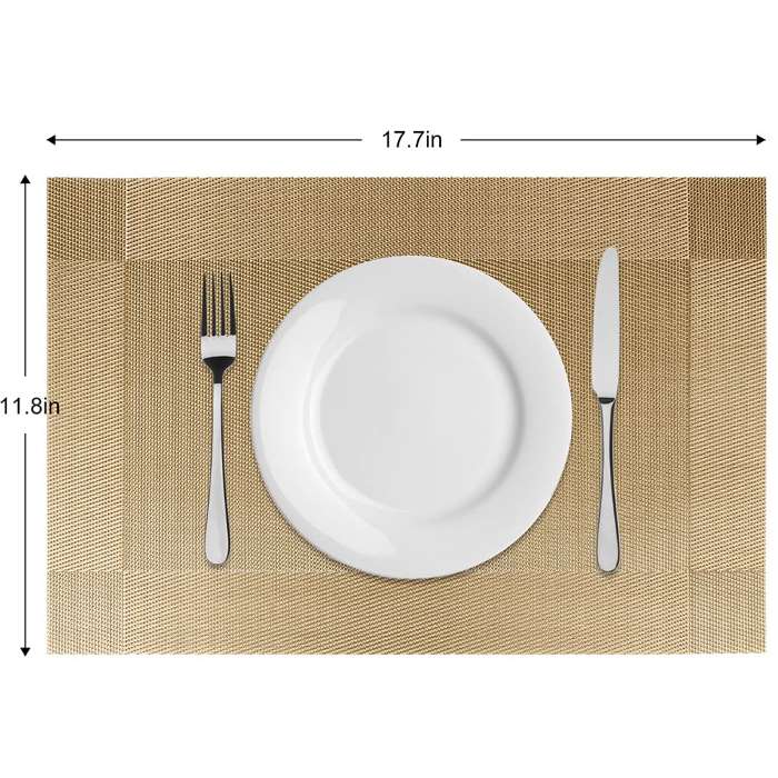 Dining Table Heat Resistant Placemats