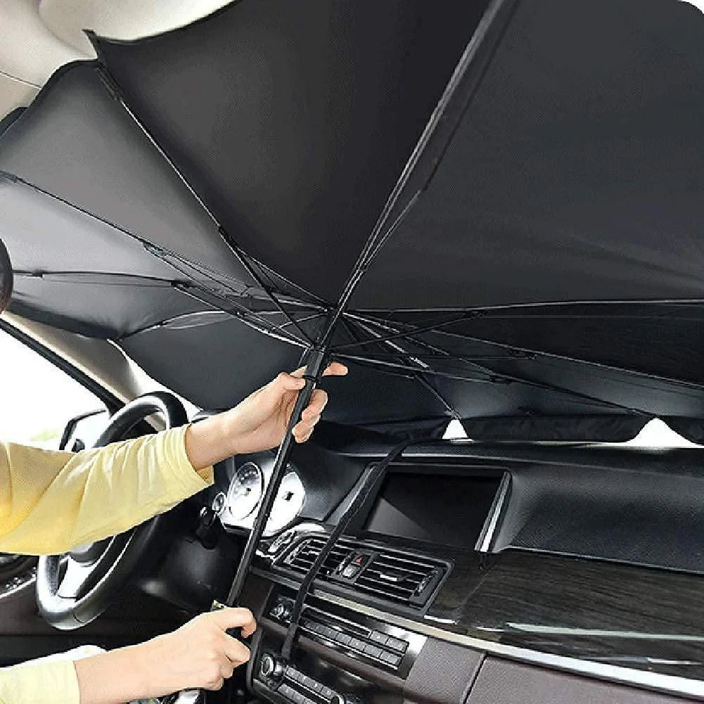 Foldable Car Windshield Sun Shade Umbrella