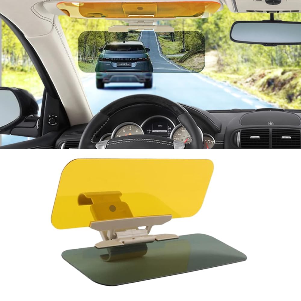 2 in 1 Anti Glare Polarized Car Sun Visor