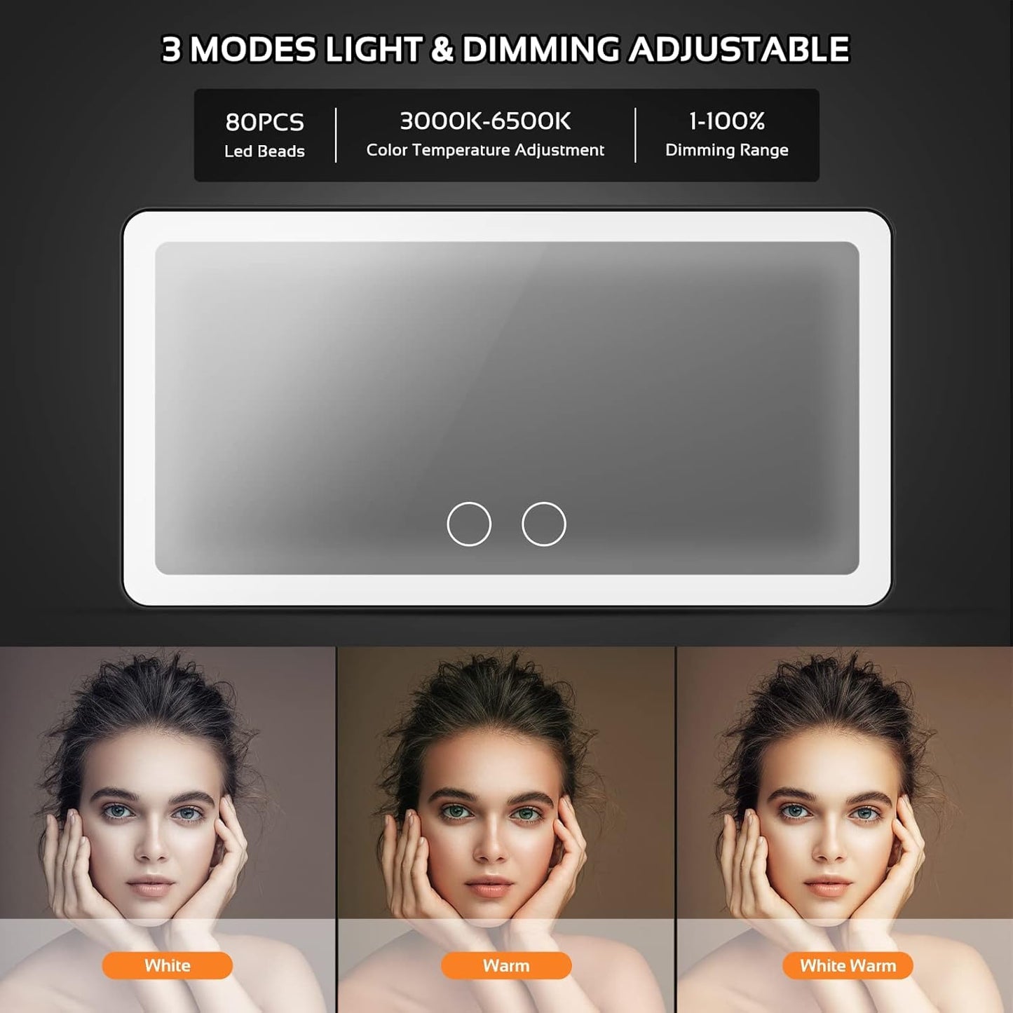 MirrorMate™ Car Sun Visor Makeup Mirror