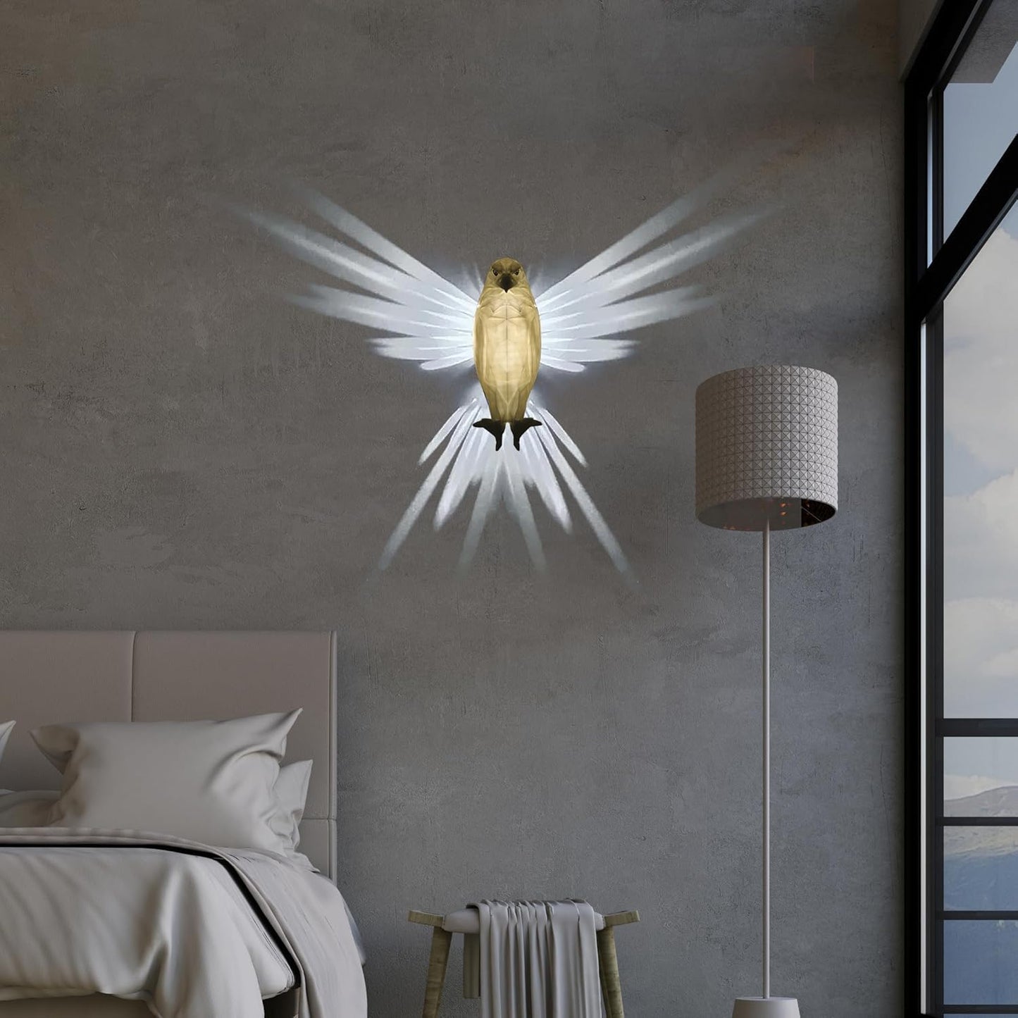 Luminous Eagle 3D Night Lamp