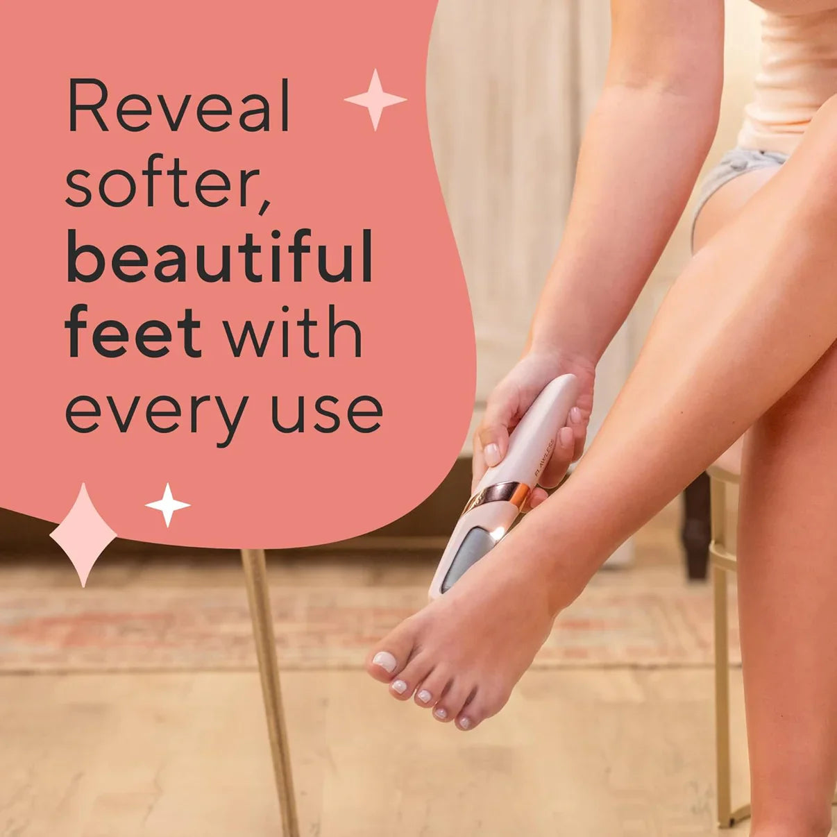 Flawless Rechargeable Electronic Pedicure Tool