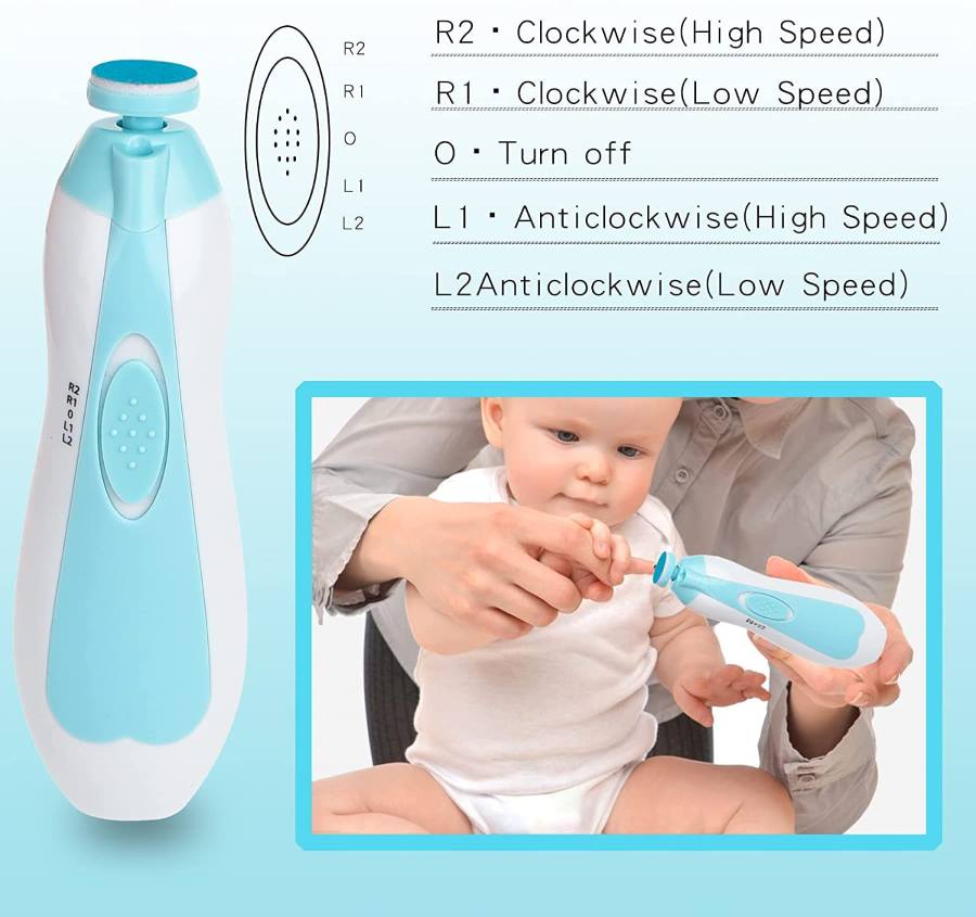 Premium Baby Electric Nail Trimmer