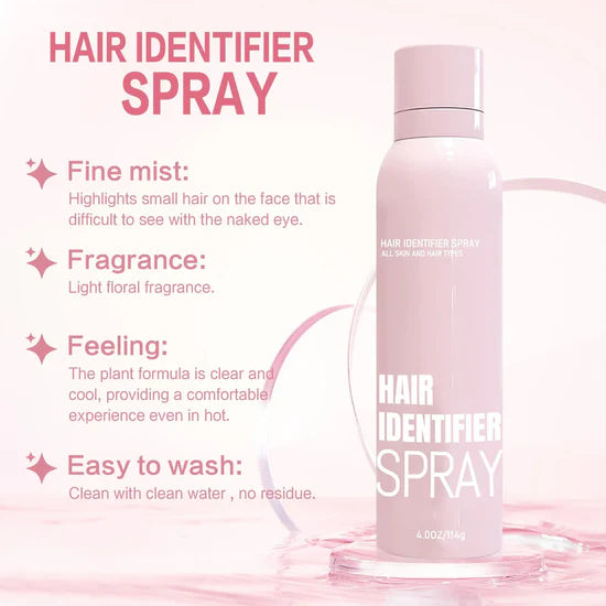 Hair Identifier Spray With 4 Free Face Razor