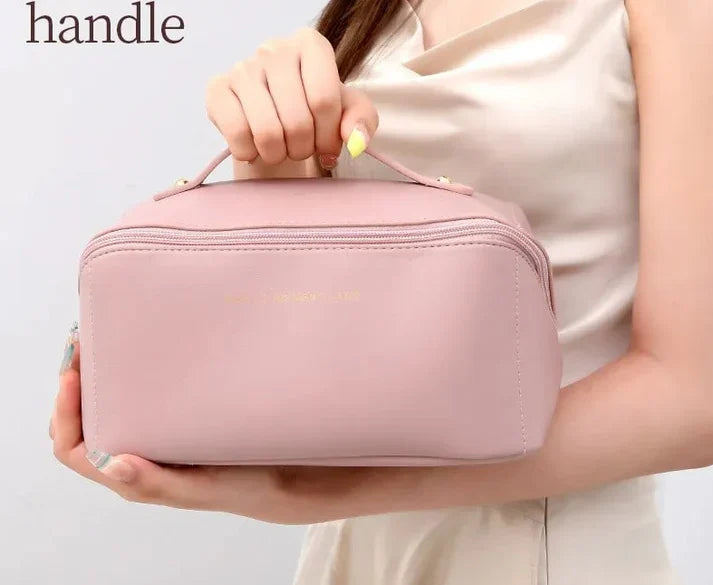 PU Leather Waterproof Travel Cosmetic Bag