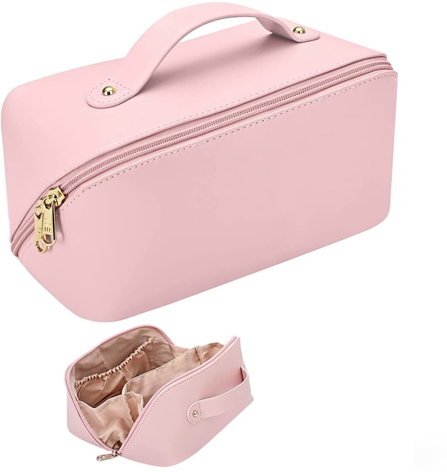 PU Leather Waterproof Travel Cosmetic Bag