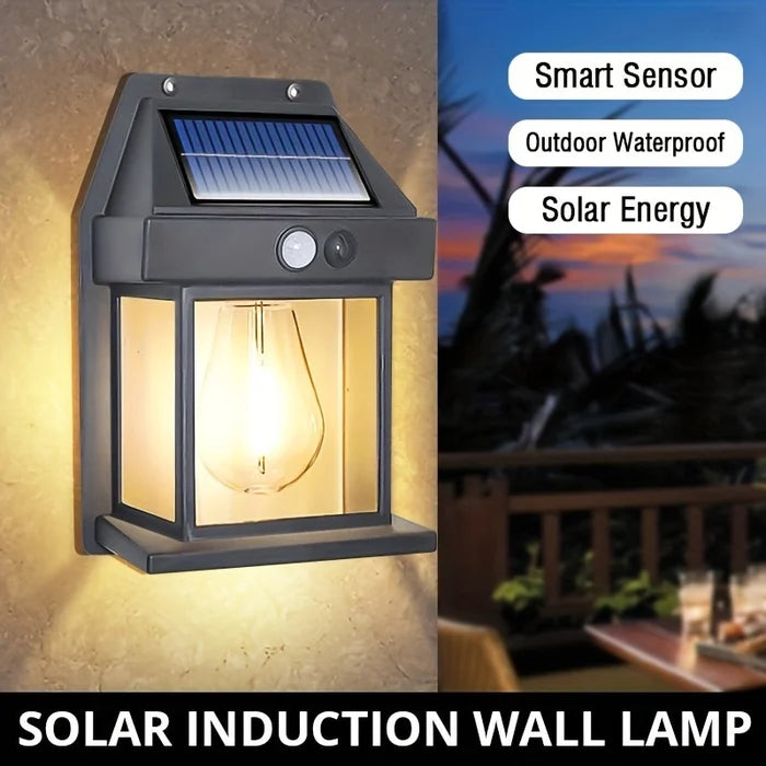 Outdoor Solar Power Wall Lamp